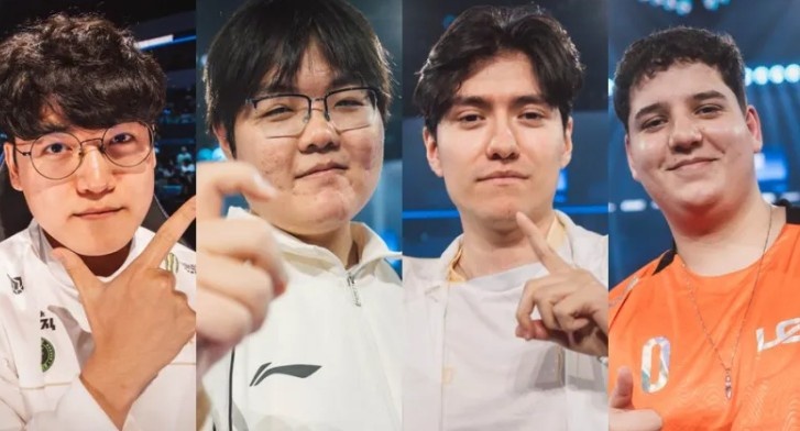 瑞士轮目前各赛区战绩:LCK 11-3;LPL 8-7;LEC 5-7封面