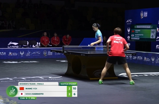 国乒扳平比分！乒乓球亚锦赛女团决赛：王艺迪3-2力克张本美和封面