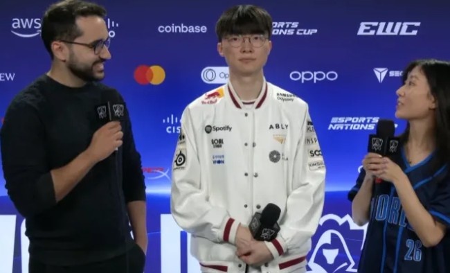 Faker：偶尔会紧张或颤抖 听到粉丝加油很有意义封面