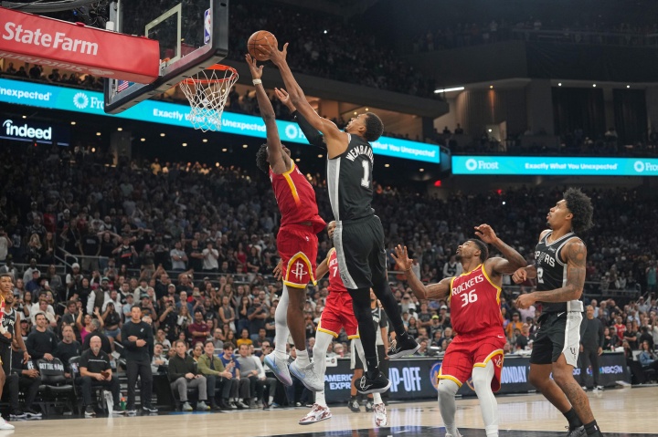 格里芬谈阿门封盖文班:NBA历史上没人弹速比阿门更快 除了奥萨尔封面