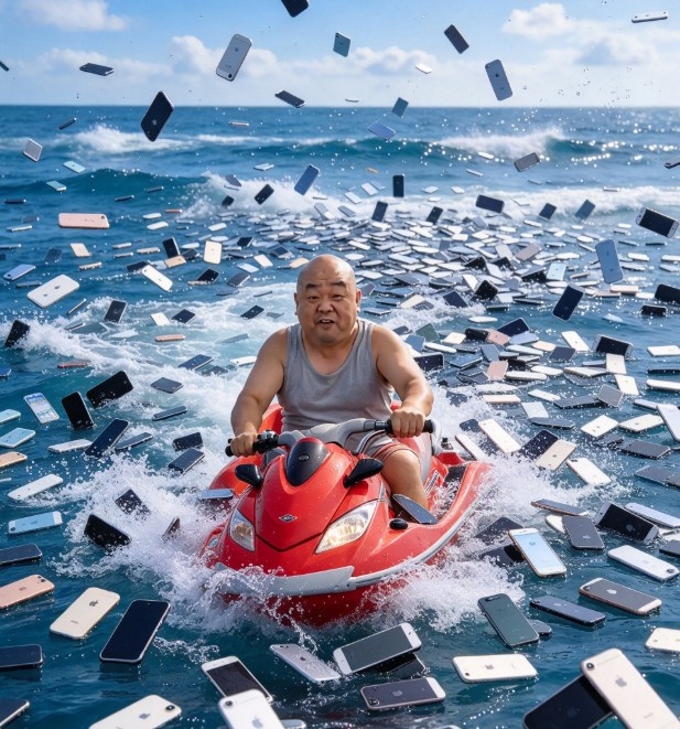 海水过滤器已经过时了！网曝国外货轮起火沉没 大量新iPhone落水封面