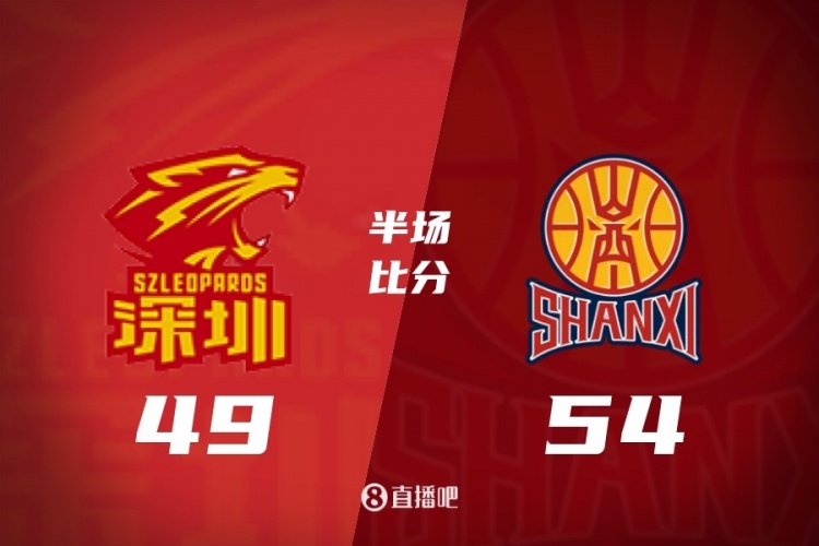 半场战报-山西54-49深圳 威金顿17分 贺希宁10+5 卢鹏羽10分封面