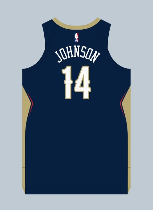 球衣记者：AJ·约翰逊在鹈鹕穿14号 队史上一位是互换东家的皮维封面