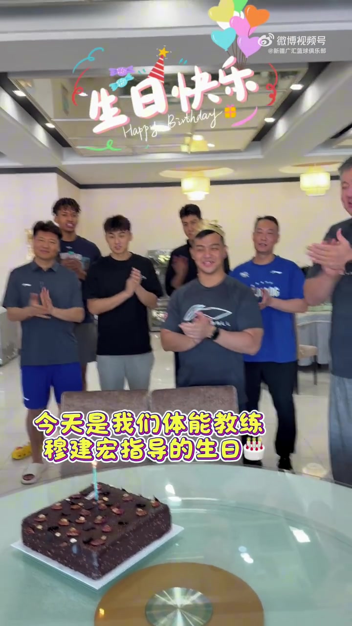 祝体能教练穆建宏指导生日快乐封面