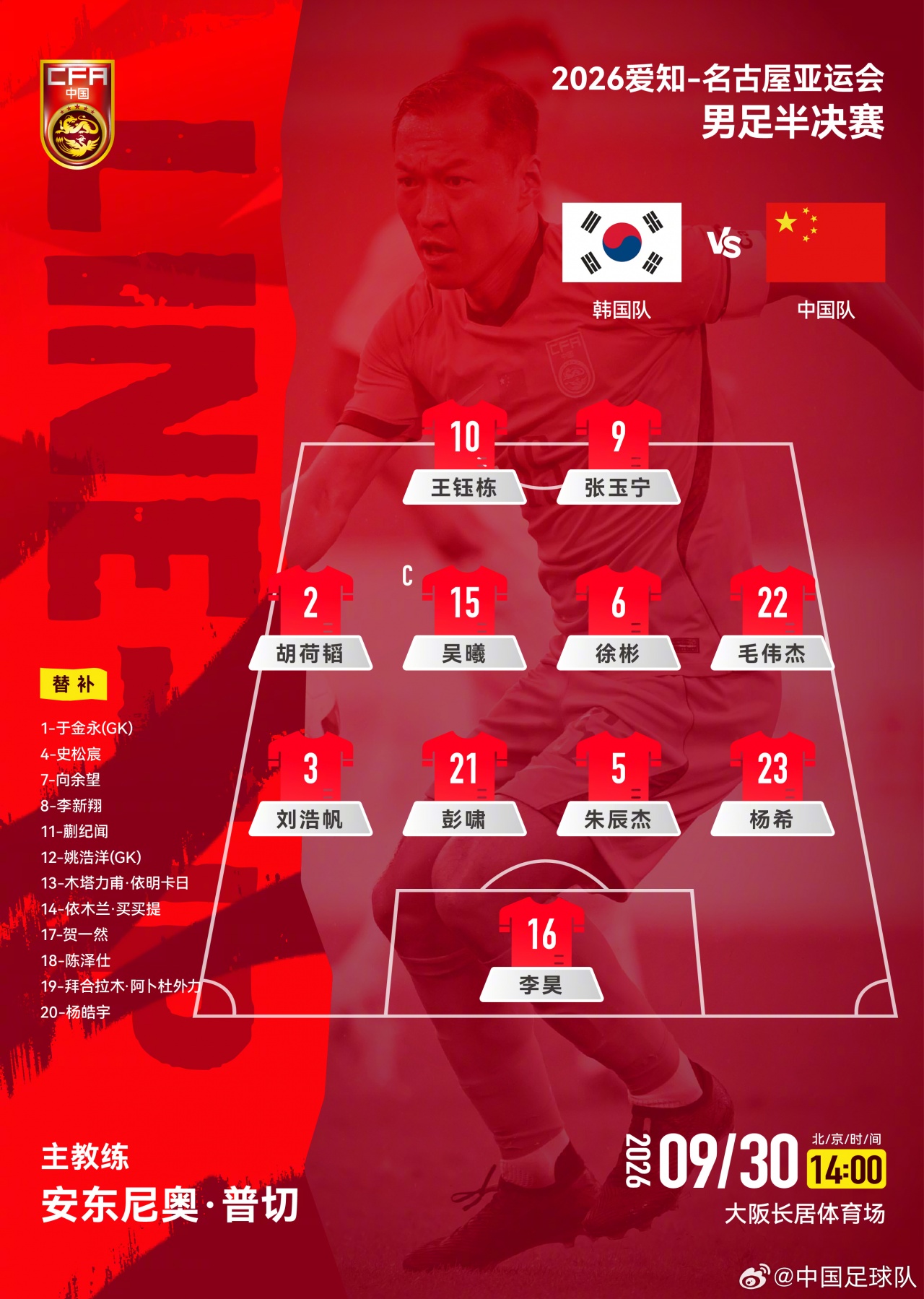 解说：U23国足高空球要顶住李英俊，某个时间段抢一抢兴许有奇效封面