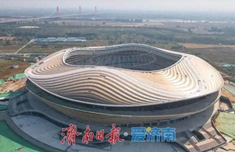 6万座专业球场！鲁媒：黄河体育中心预计年底整体达竣工验收条件封面
