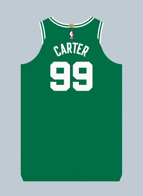 24年13号秀&训练营合同!球衣记者:德文·卡特在绿军穿99号球衣封面