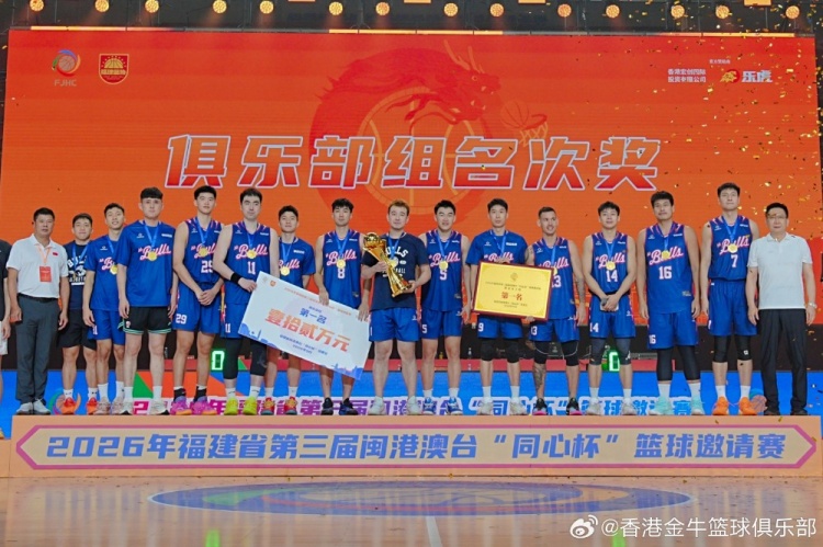 香港金牛第三届同心杯三连胜夺冠！区俊炫获得MVP！封面