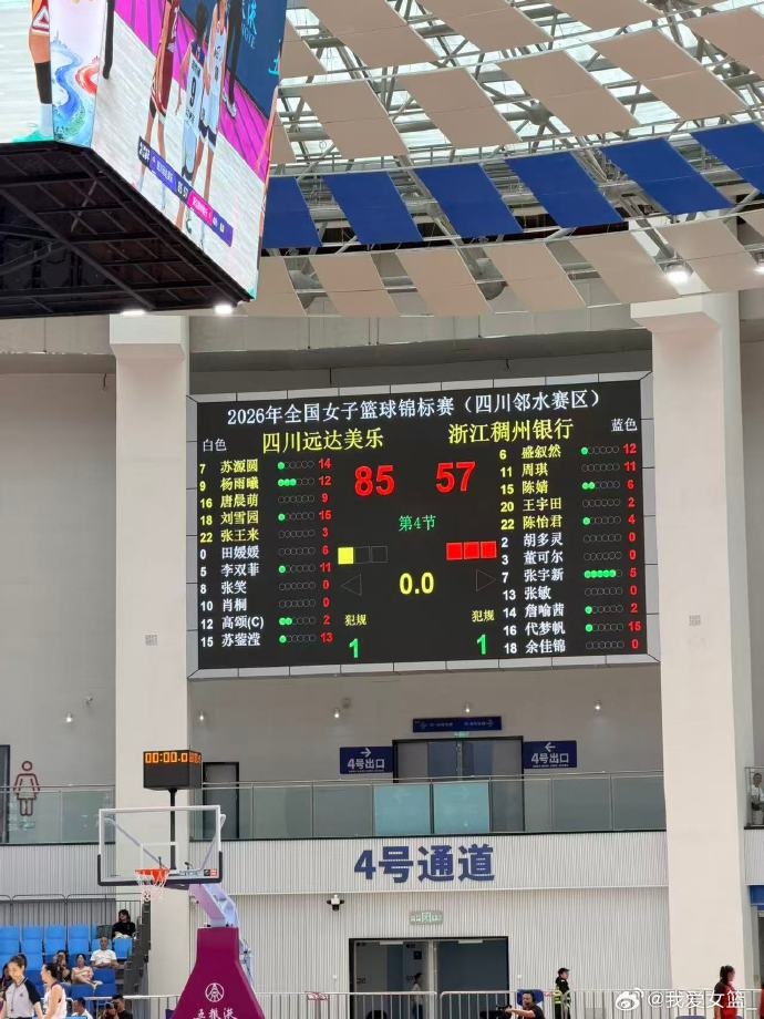全国女篮锦标赛第八日综述：四强出炉 四川/江苏/山东/北京晋级封面