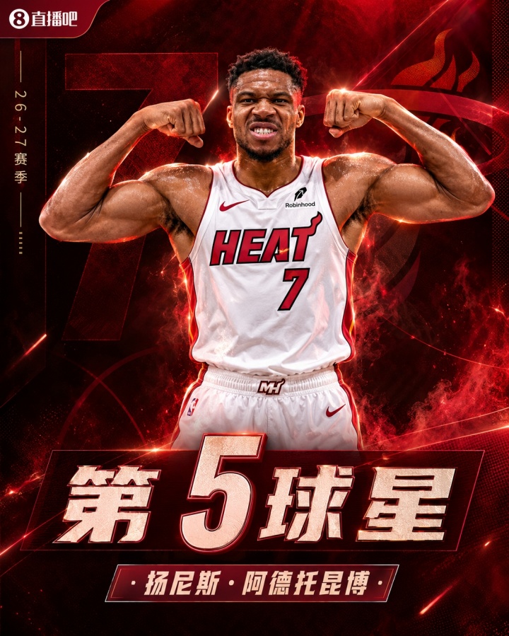 『吧友评选』🌟NBA新赛季No.5球星：扬尼斯·阿德托昆博封面