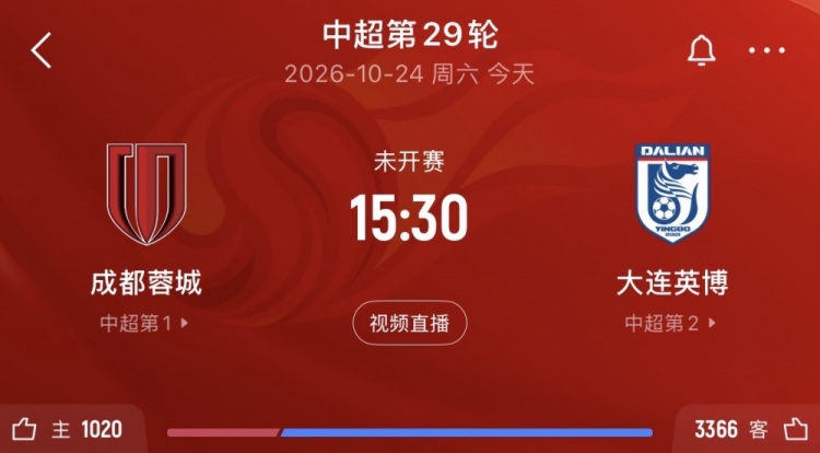苏东谈争冠战：蓉城今天可以说是背水一战 他们取胜的希望非常大封面