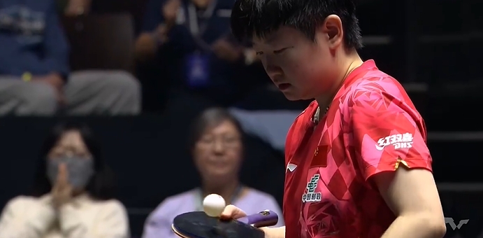 鏖战五局取胜！孙颖莎3-2战胜韩国选手申裕斌 晋级WTT女单八强封面