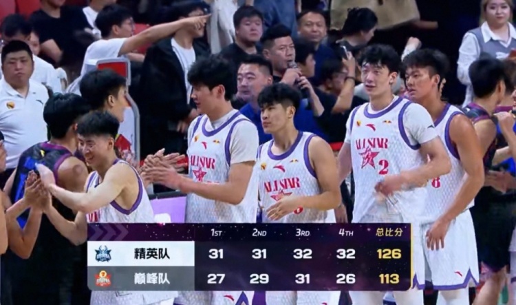 精英队战胜巅峰队赢得CUBAL全明星之夜！曹芷豪29分夺MVP！封面