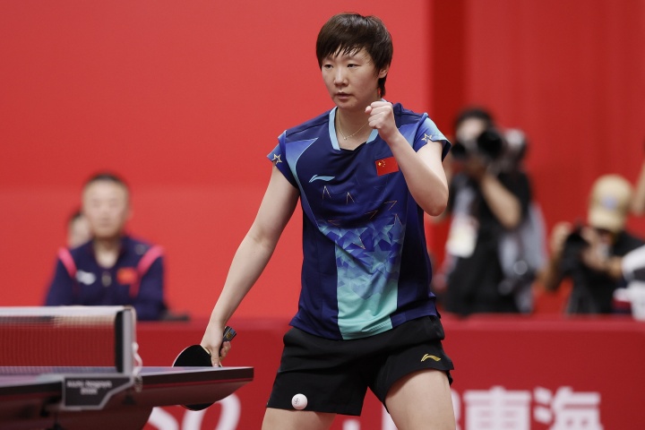 王曼昱：这个冠军意义非凡 我克服了很多困难 跟削球手打得很辛酸封面