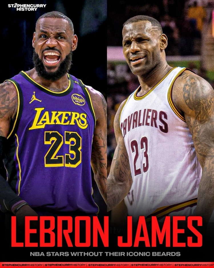 NBA球星们有胡子和没胡子的外形对比：登哥反差最大 库里略显稚嫩封面