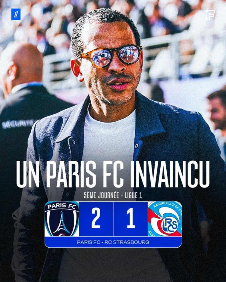 升至法甲次席!新赛季不败,罗塞尼尔率巴黎FC2-1战胜老东家白堡封面