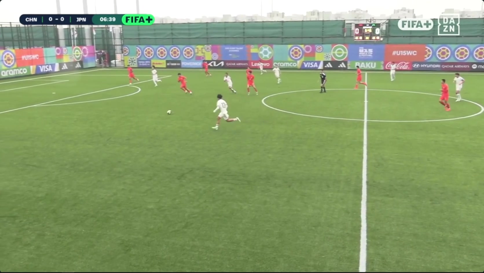U15国足落后日本队！日本小将远射被扑出，随后日本队补射破门封面