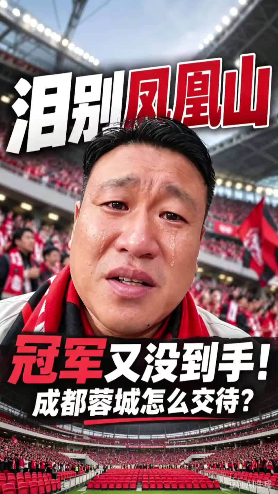 蓉城球迷赛后落泪:做成都蓉城球迷太难了😞封面