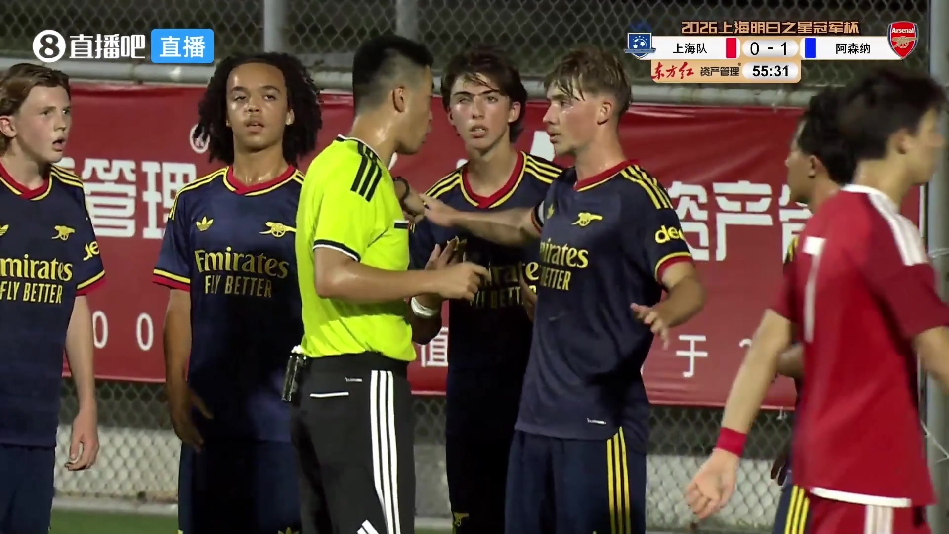 粱锦鸿点射破门，上海U17扳平阿森纳U17！封面