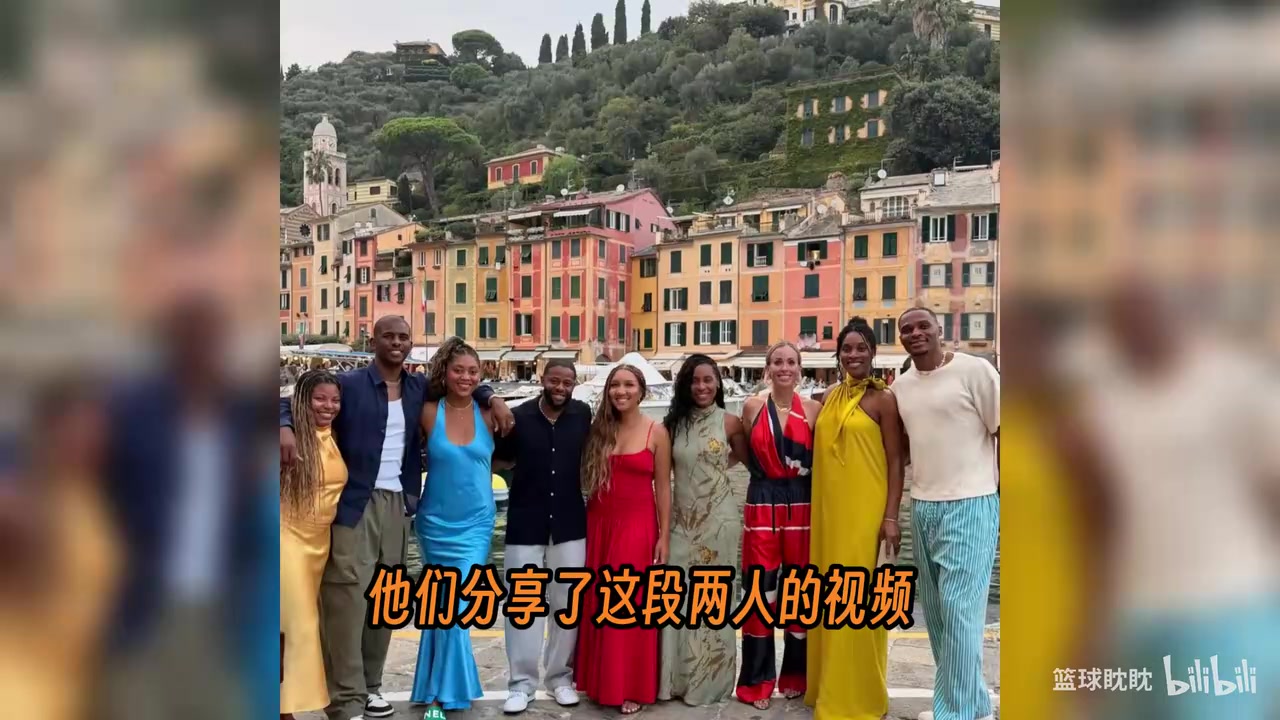 威少和保罗的欧洲度假日常——在游艇上把球往天上扔封面