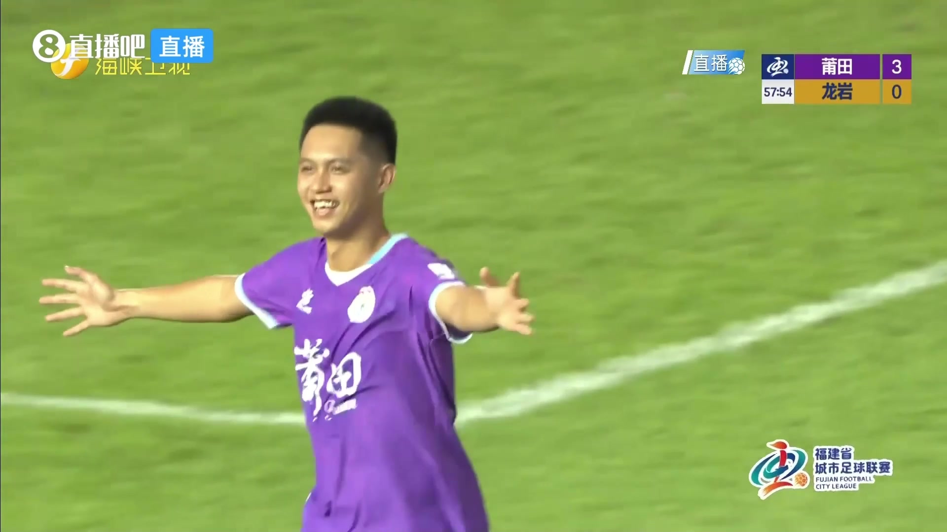 潘彦宏门前推射得手，助莆田队4-0领先龙岩队！封面