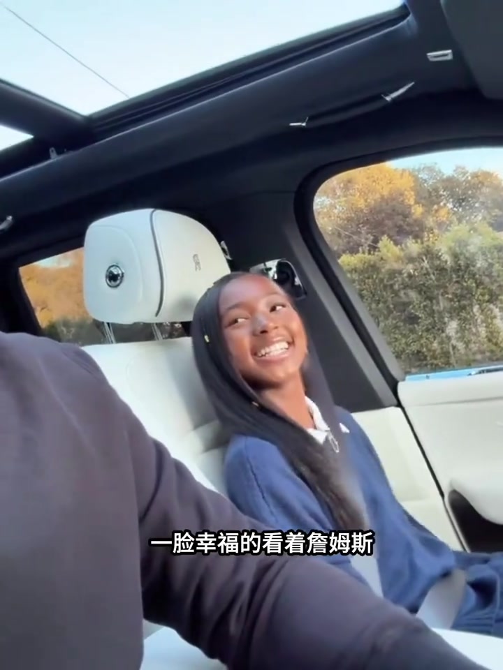 NBA巨星也逃不过开学季!开学了詹姆斯护送小女儿去上学 ....封面