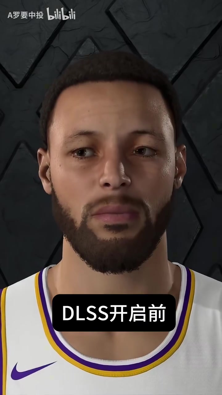 😲越来越接近真人了!DLSS前后对比NBA2K全新一代球员面补!封面