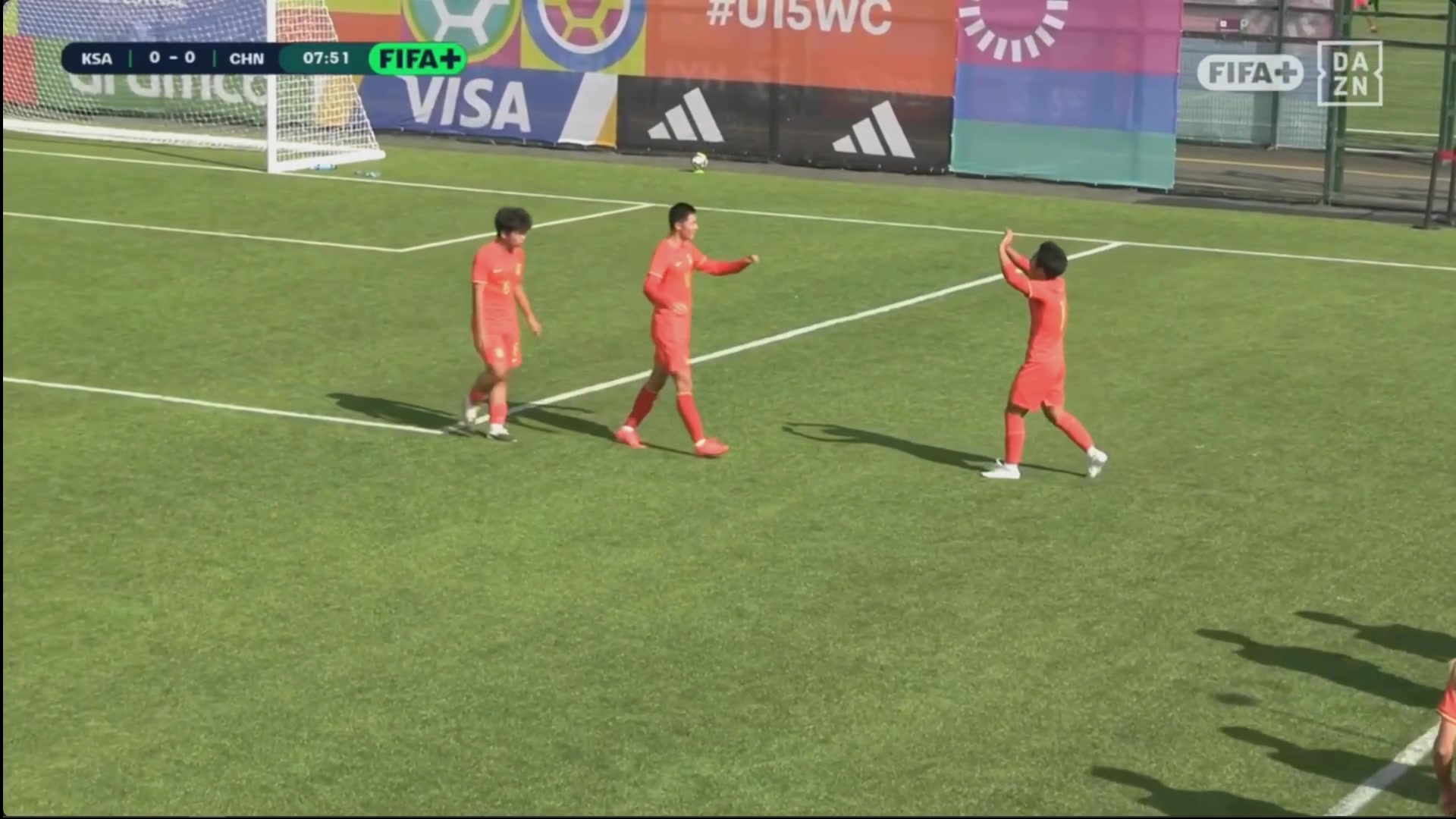 钟俊辉劲射破门！中国U15男足1-0沙特U15封面