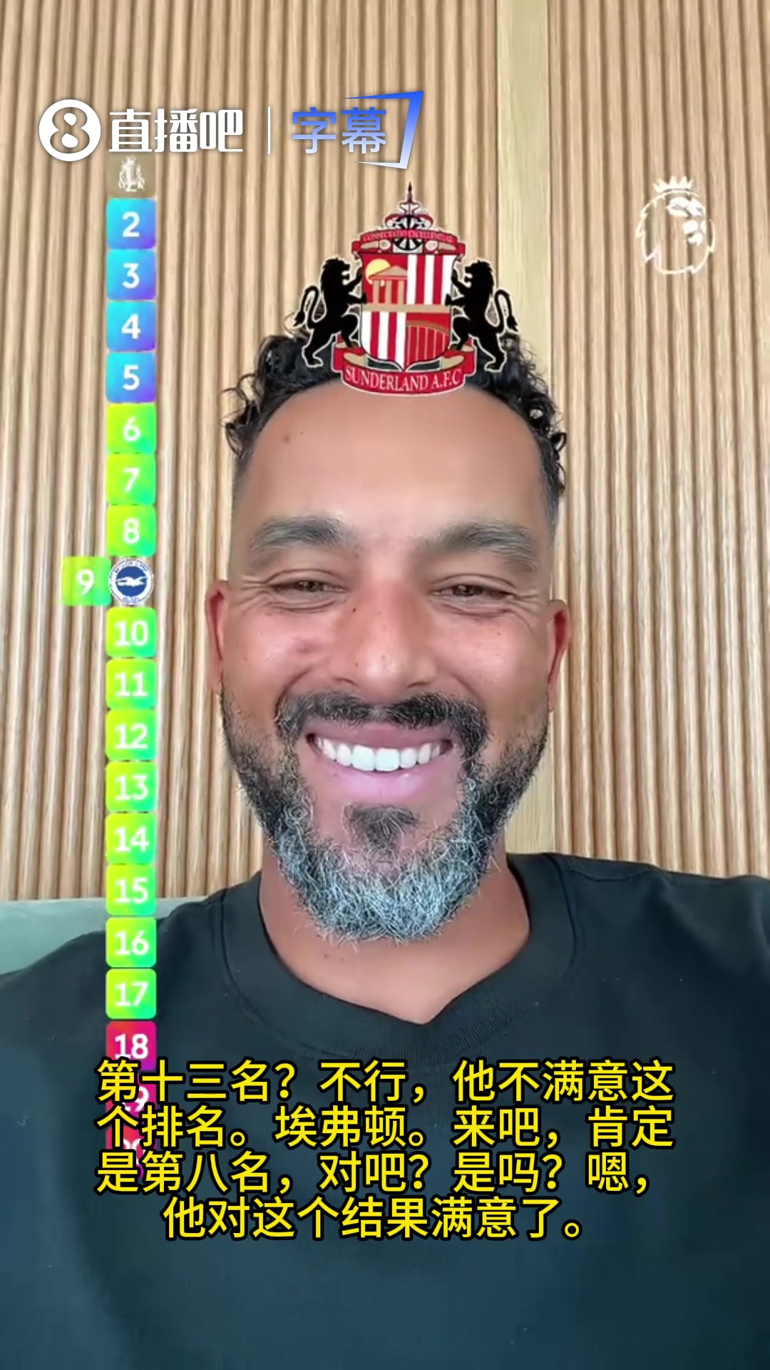 是你心中的排名吗?来看小老虎沃尔科特预测本赛季英超最终座次封面