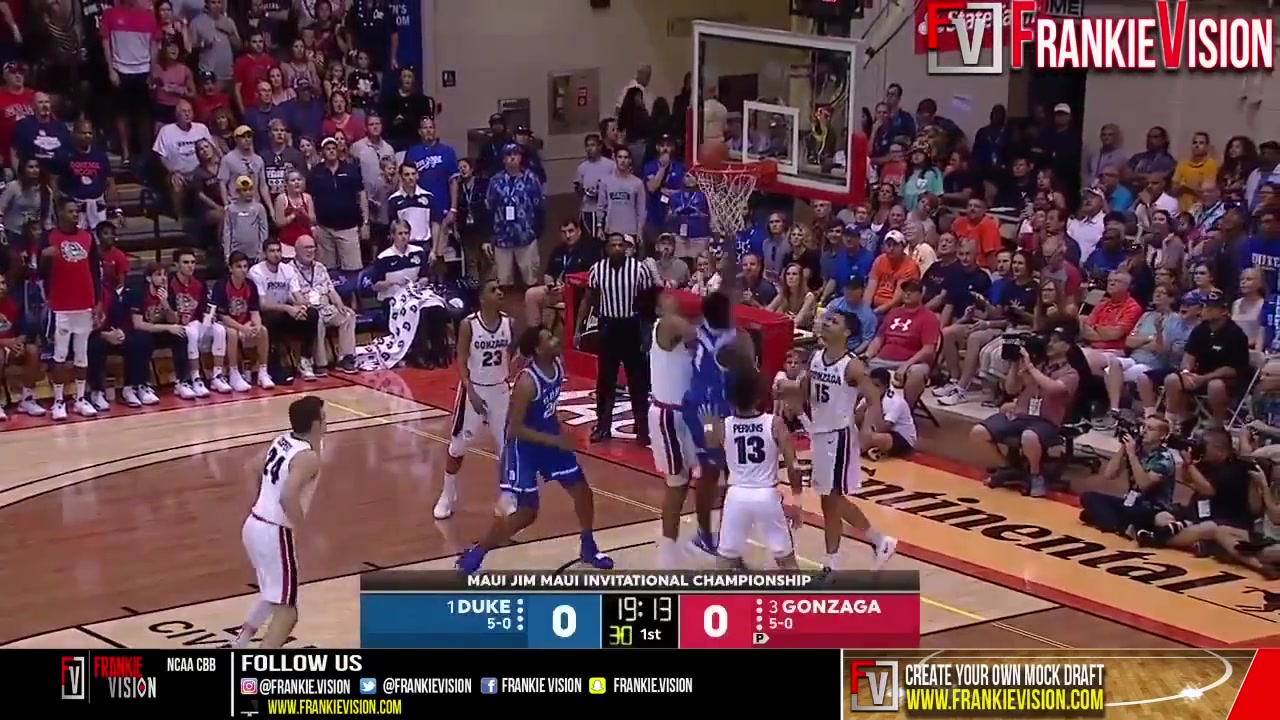 四号位对决！经典回顾：NCAA时期的锡安vs八村塁！封面