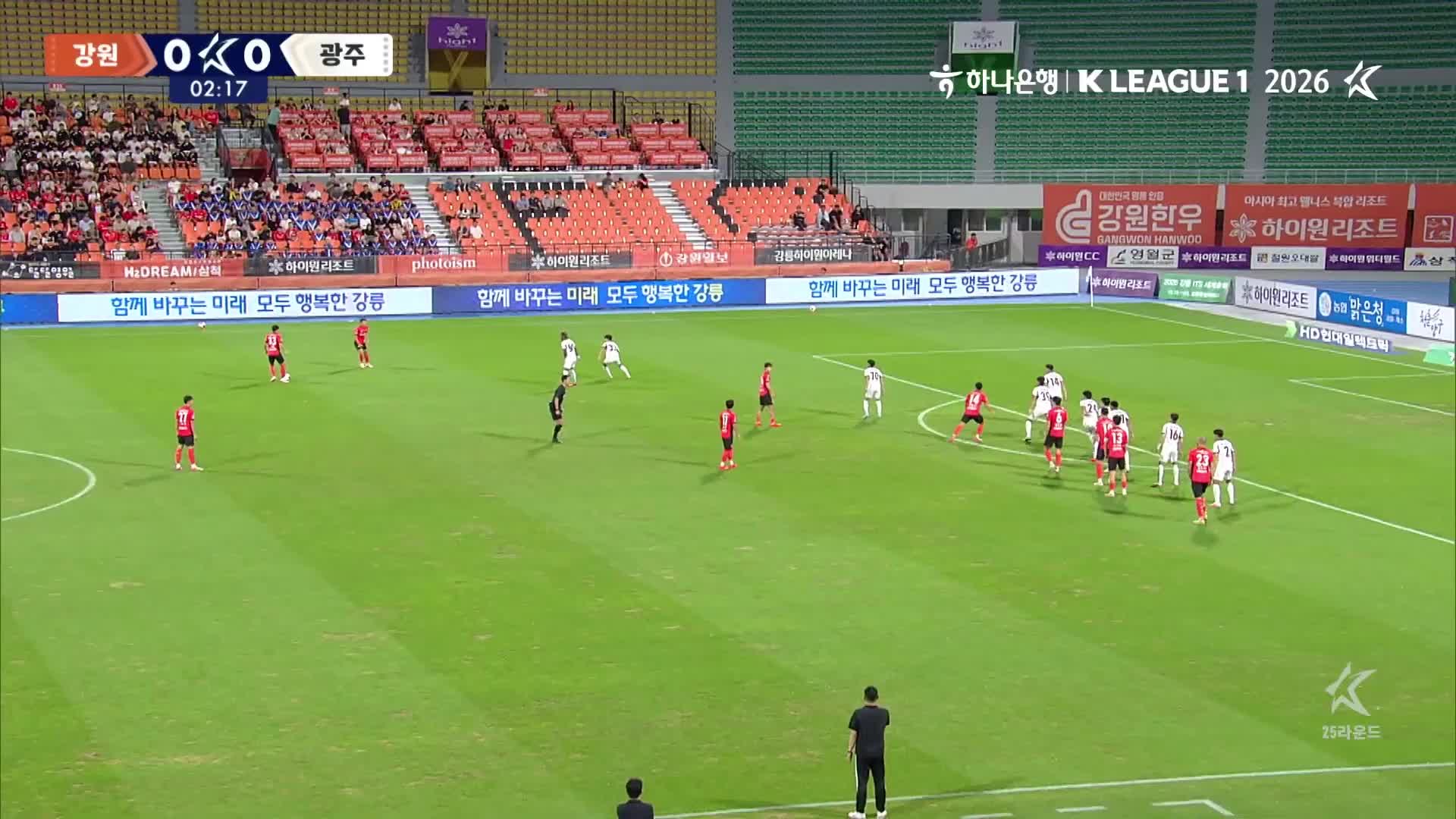 红卡无敌？十人江原2分钟2球2-2扳平光州！K联赛太神奇了！封面