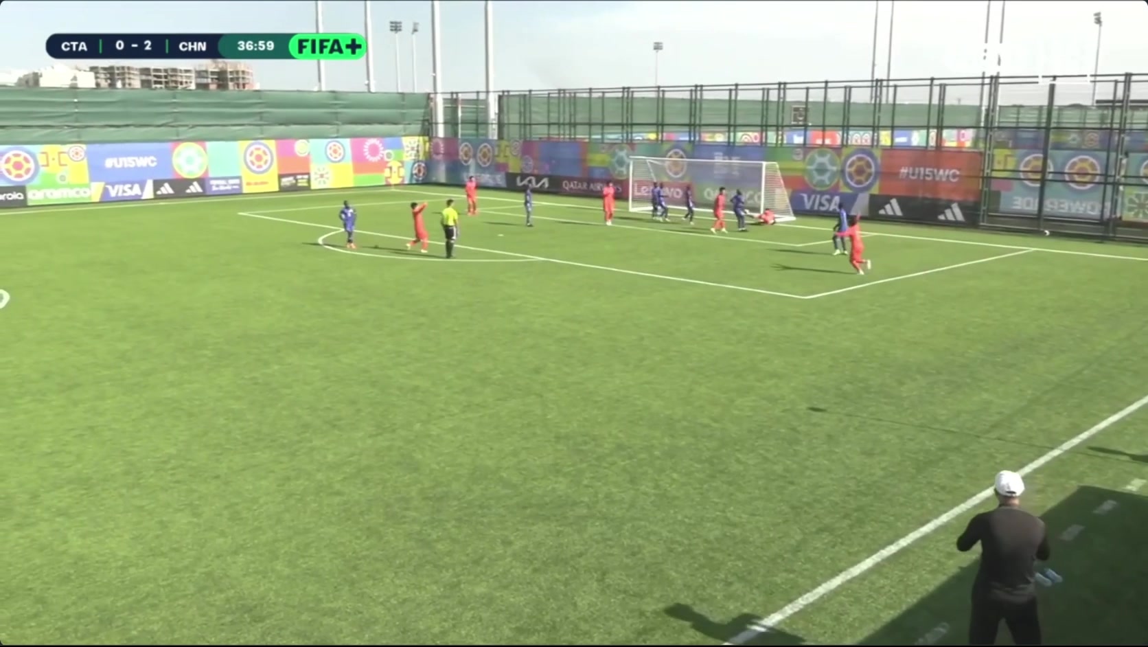 U15国足3-0中非!4号小将头球破门!封面