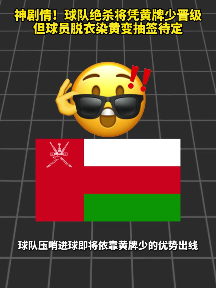 神剧情！球队绝杀将凭黄牌少晋级，但球员脱衣染黄变抽签待定！封面
