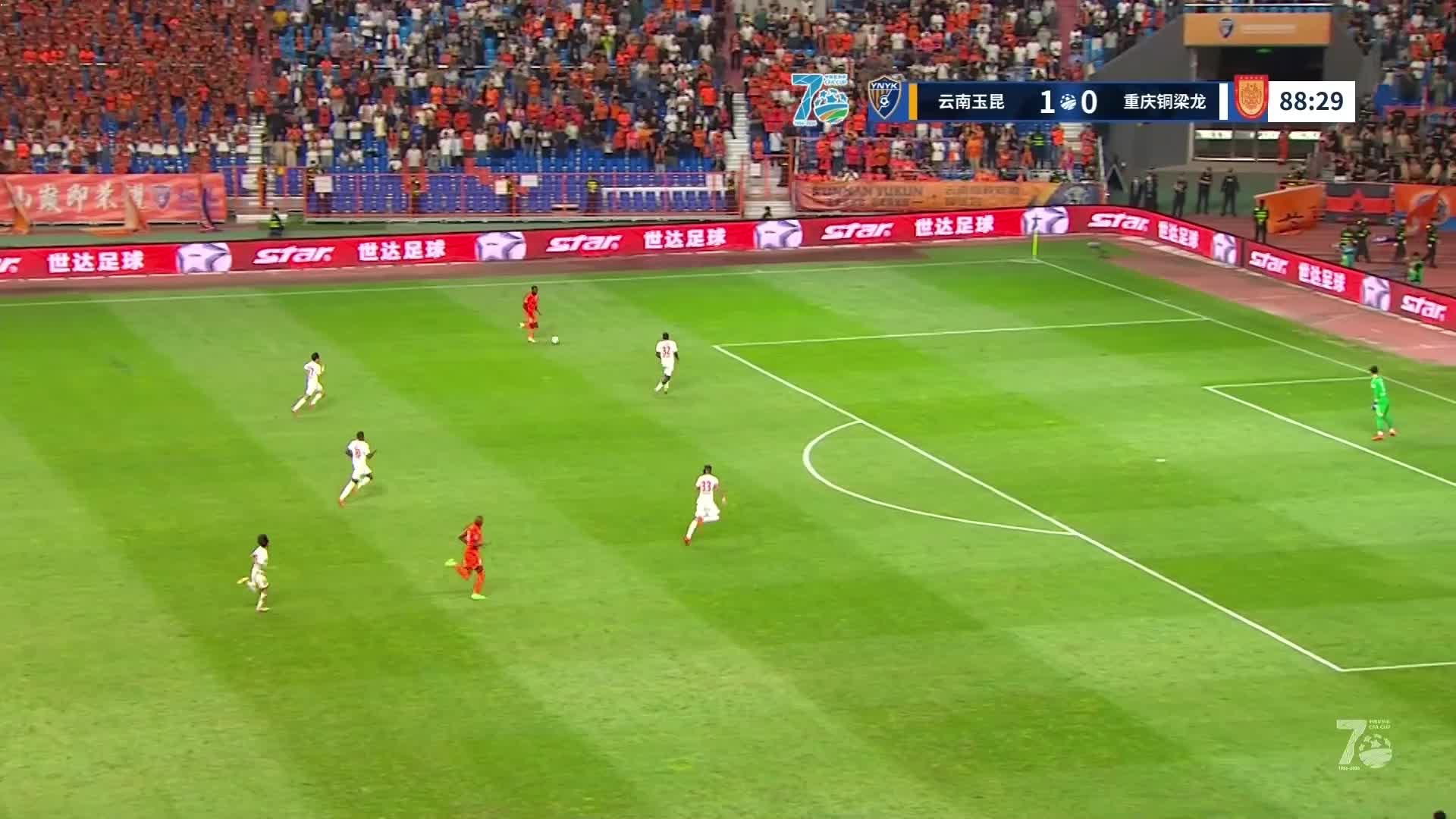 足协杯赛场。段刘愚高射炮“精准命中”场边安保封面