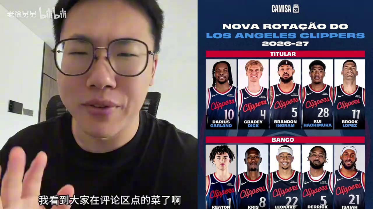 NBA快船队赛季总结与展望!罚5首轮 未来没了?封面